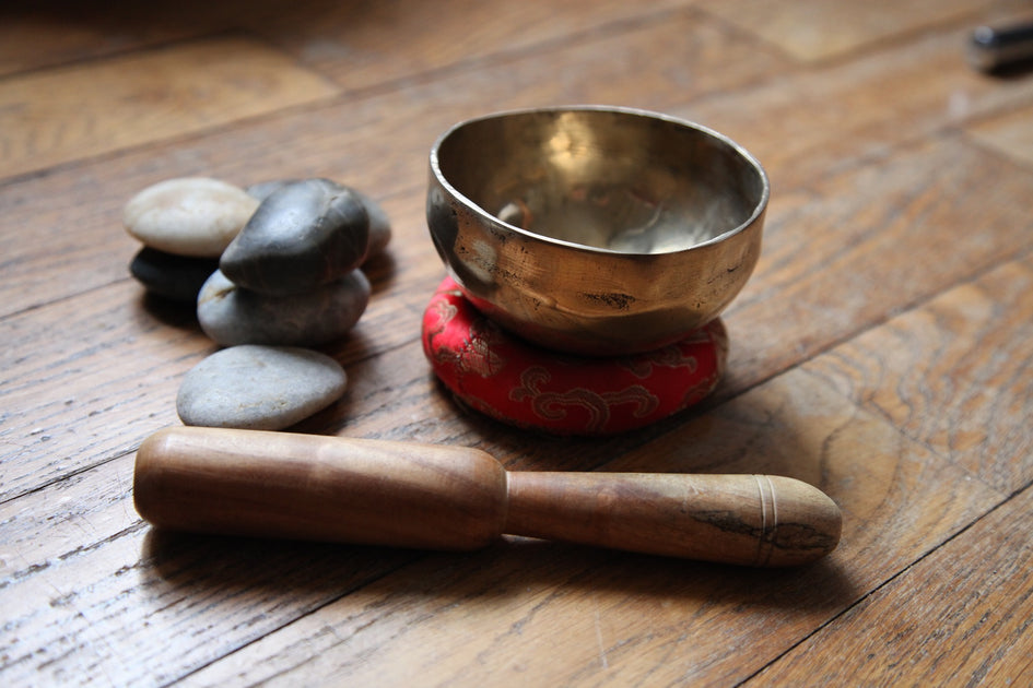 Maillet En Bois Pour Bols Chantants Tibétains – Taille M, Coton, Son Doux
