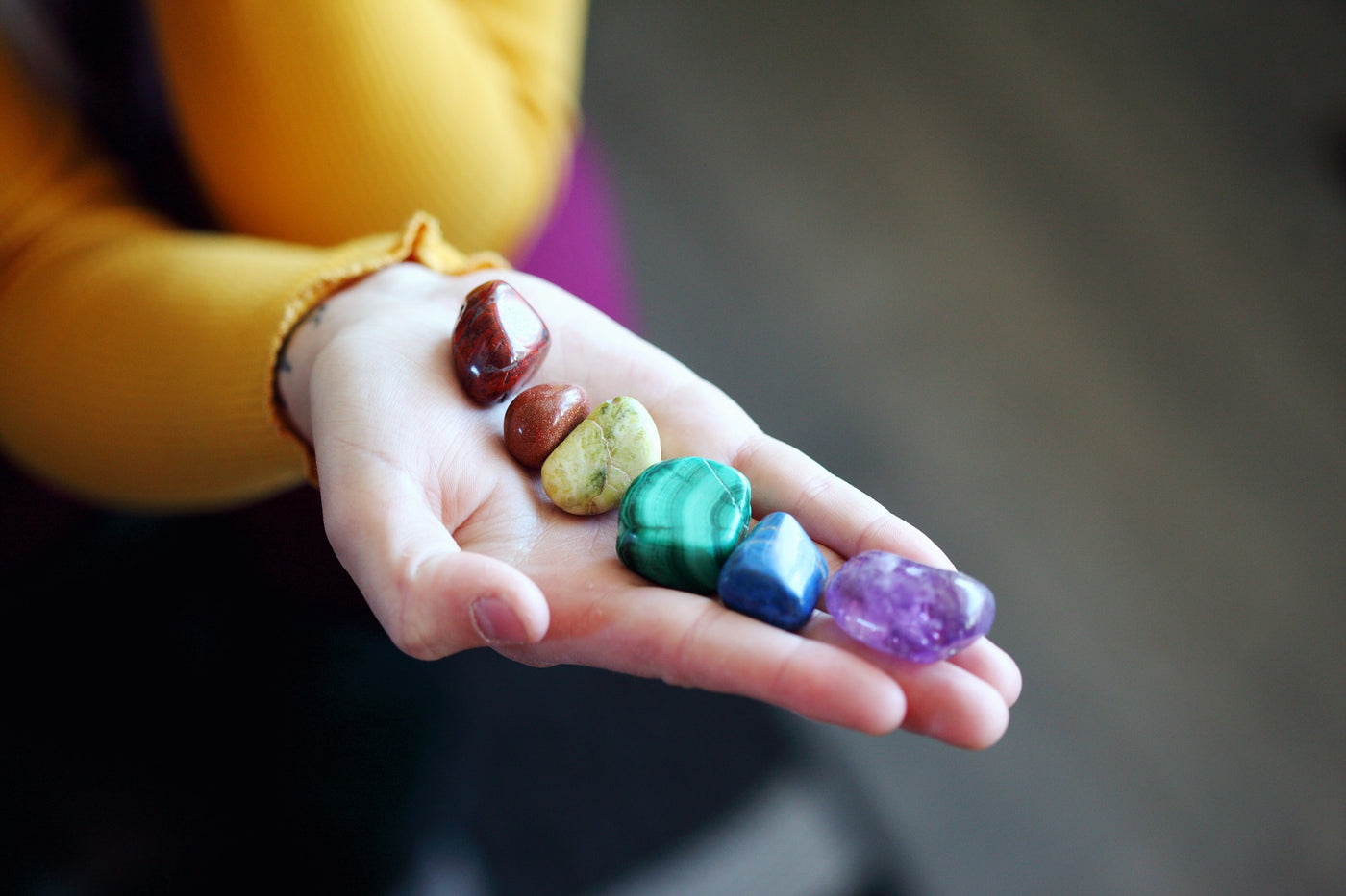 les pierres et les chakras
