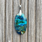 Pendentif chrysocolle