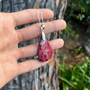 Pendentif pierre thulite