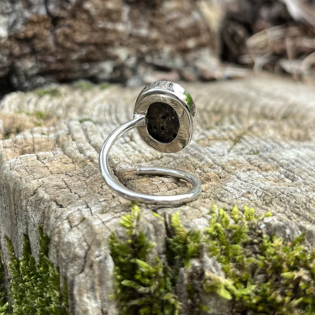 Bague en Coquillage T 47 Abalone / Shell ring Bague en Coquillage T 47 Abalone / Shell ring