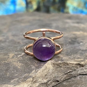 bague-femme-amethyste-or-rose