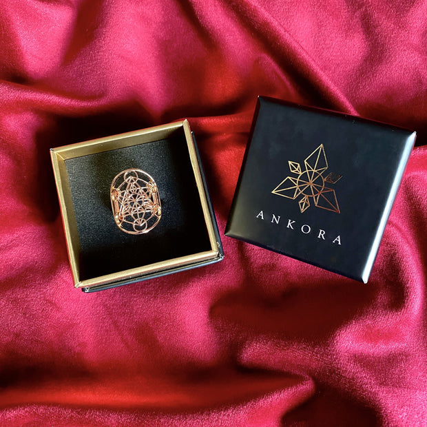 Bague ANKORA & Métatron - Or rose