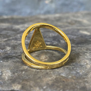 Bague Triangle - Or - Ankora
