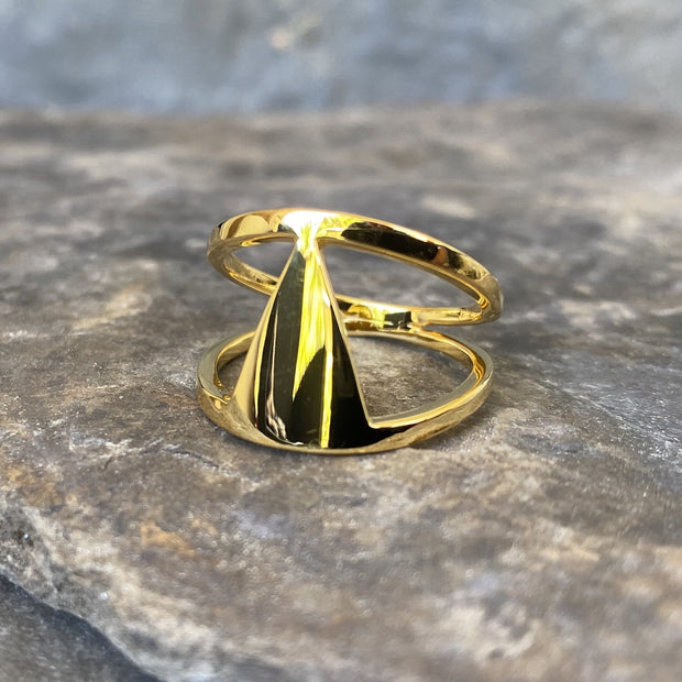 Bague Triangle - Or