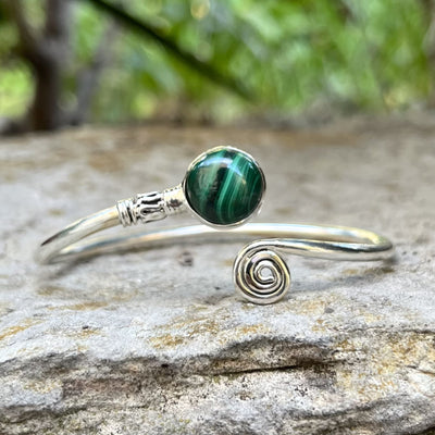 bracelet-jonc-malachite-argent-femme