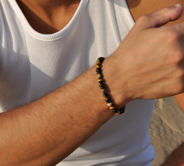 bracelet perle homme 