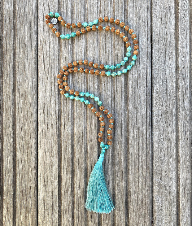 collier-amazonite-rudraksha-pompon-108pierres